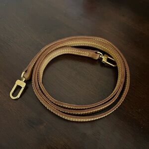 Authentic LV Vachetta Crossbody Strap